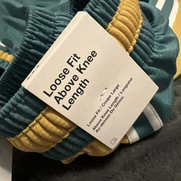 Medium Mens Nike Dri-FIT DNA Athletic Basketball Shorts Teal/Gold CV1897-379 - Picture 3 of 9